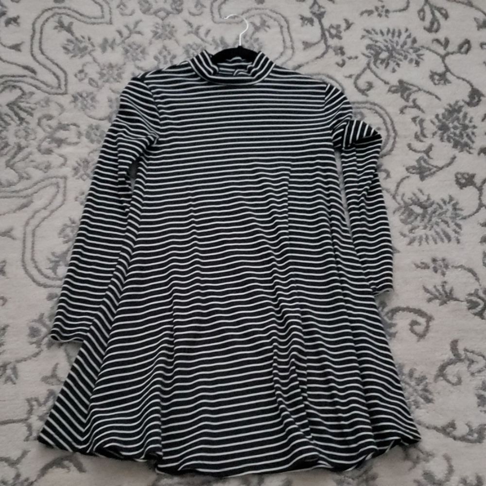 Mockneck dress